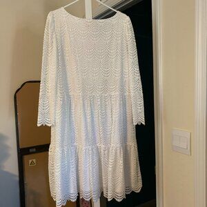 * No Longer Available *Lilly Pulitzer- Geanna Scallop Swing Dress- XXL NWT
